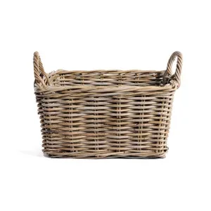 Chatsworth Rattan Square Low Basket, Medium by Wicka, a Baskets & Boxes for sale on Style Sourcebook
