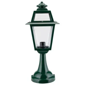 Avignon Italian Made IP43 Exterior Pillar Lantern, Green by Domus Lighting, a Lanterns for sale on Style Sourcebook