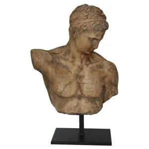 Valerio Bust Sculpture on Stand by French Country Collection, a Statues & Ornaments for sale on Style Sourcebook
