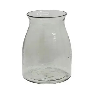 Aiffres Dappled Glass Fluted Vase by Provencal Treasures, a Vases & Jars for sale on Style Sourcebook