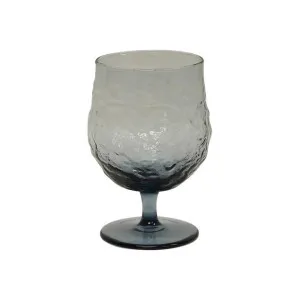 Serena Glass Wine Goblet, Blue by French Country Collection, a Wine Glasses for sale on Style Sourcebook