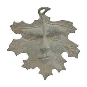 Adele Tin Leaf Face Wall Decor by French Country Collection, a Wall Hangings & Decor for sale on Style Sourcebook