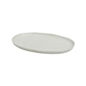 Petal Ceramic Oval Platter by French Country Collection, a Plates for sale on Style Sourcebook