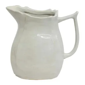 Jolie Ceramic Pitcher, Small by Provencal Treasures, a Vases & Jars for sale on Style Sourcebook