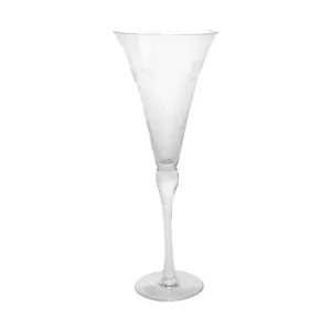 Baccala Etched Wine Glass, Clear by French Country Collection, a Wine Glasses for sale on Style Sourcebook