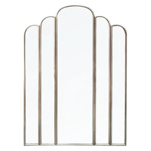 Lassus Iron Frame Decor Mirror, 93cm by Provencal Treasures, a Mirrors for sale on Style Sourcebook