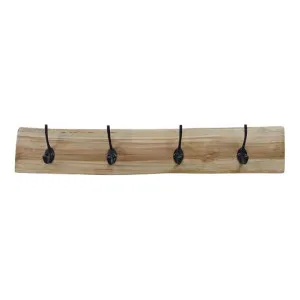 Foxhill Teak Timber Wall Hanger by Chateau Legende, a Wall Shelves & Hooks for sale on Style Sourcebook
