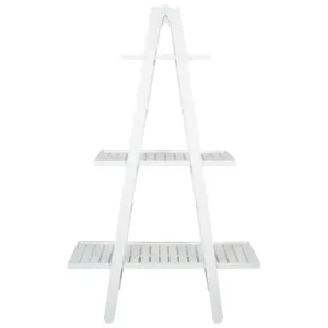 Groveland Mango Wood Ladder Rack, Large, White by Chateau Legende, a Wall Shelves & Hooks for sale on Style Sourcebook