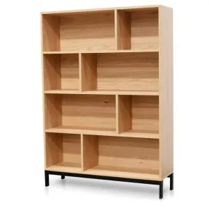 Deakin Wooden Bookcase - Natural by Interior Secrets - AfterPay Available by Calibre Furniture, a Bookcases for sale on Style Sourcebook