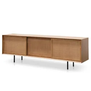 Bolton 2.2m Wooden TV Unit - Natural by Interior Secrets - AfterPay Available by Interior Secrets, a Entertainment Units & TV Stands for sale on Style Sourcebook