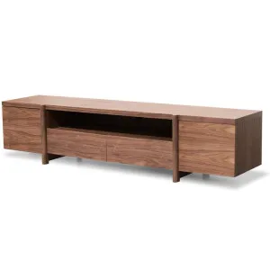New York Lowline 2.1m Wooden TV Entertainment Unit - Walnut by Interior Secrets - AfterPay Available by Interior Secrets, a Entertainment Units & TV Stands for sale on Style Sourcebook