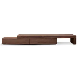 Katherine Extendable TV Entertainment Unit - Walnut Oak by Interior Secrets - AfterPay Available by Interior Secrets, a Entertainment Units & TV Stands for sale on Style Sourcebook