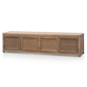 Tapia 2m TV Entertainment Unit - Natural with Rattan Doors by Interior Secrets - AfterPay Available by Interior Secrets, a Entertainment Units & TV Stands for sale on Style Sourcebook