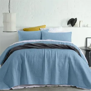 Accessorize Zane Blue Coverlet Set by null, a Quilt Covers for sale on Style Sourcebook