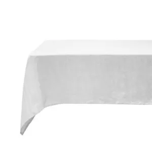 Bambury French Flax Linen Silver Tablecloth by null, a Table Cloths & Runners for sale on Style Sourcebook