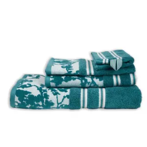 Bedding House Van Gogh Fleurir Blue Wash Mitt Towel by null, a Towels & Washcloths for sale on Style Sourcebook