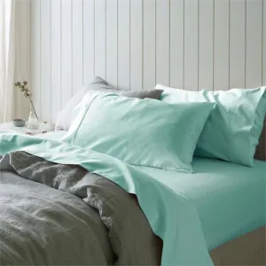 Accessorize Mint 1000 Thread Count Cotton Sateen Sheet Set by null, a Sheets for sale on Style Sourcebook