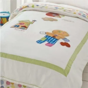 Happy Kids Gingerbread Man Quilt Cover Set by null, a Quilt Covers for sale on Style Sourcebook