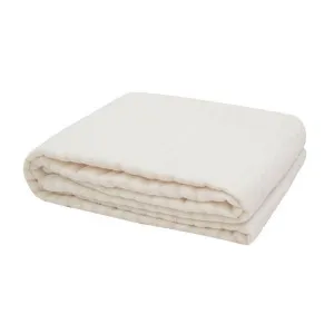 Bambury Nova Ivory Throw by null, a Throws for sale on Style Sourcebook