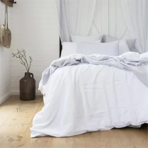 Bambury French Flax Linen Ivory Quilt Cover Set by null, a Quilt Covers for sale on Style Sourcebook