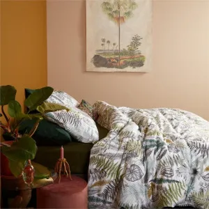 Bedding House Primeval Cotton Green Quilt Cover Set by null, a Quilt Covers for sale on Style Sourcebook