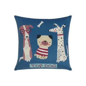 Happy Kids Puppy Club 40x40cm Filled Cushion by null, a Cushions, Decorative Pillows for sale on Style Sourcebook
