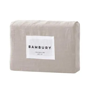 Bambury French Flax Linen Sheet Set by null, a Sheets for sale on Style Sourcebook