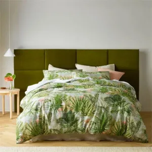Accessorize Flamingo Digital Printed Cotton Quilt Cover Set by null, a Quilt Covers for sale on Style Sourcebook