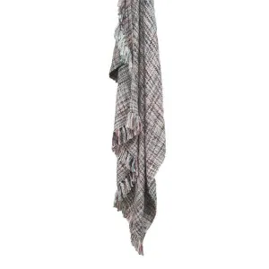 Knitted Oslo Lilac Hint Throw Rug by null, a Throws for sale on Style Sourcebook