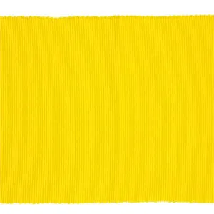 RANS Lollipop Yellow Ribbed Placemat by null, a Placemats for sale on Style Sourcebook