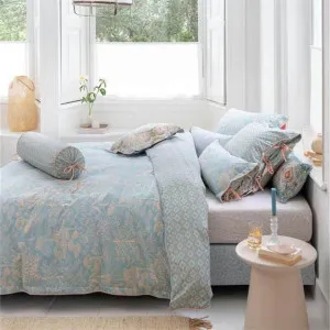 PIP Studio Origami Tree Light Blue Cotton Quilt Cover Set by null, a Quilt Covers for sale on Style Sourcebook