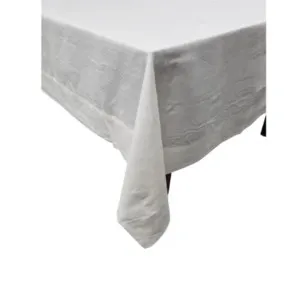 RANS Venice Linen White Tablecloth by null, a Table Cloths & Runners for sale on Style Sourcebook
