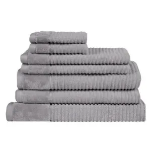 Jenny Mclean Royal Excellency 7 Piece Silver Towel Pack by null, a Towels & Washcloths for sale on Style Sourcebook