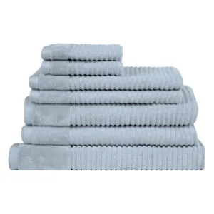 Jenny Mclean Royal Excellency 7 Piece Baby Blue Towel Pack by null, a Towels & Washcloths for sale on Style Sourcebook