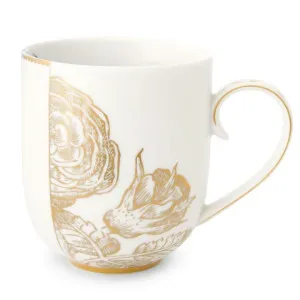 PIP Studio Royal White Large 325ml Mug by null, a Cups & Mugs for sale on Style Sourcebook