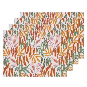 J.Elliot Flora and Finch Multi Placemat Set of 4 by null, a Placemats for sale on Style Sourcebook