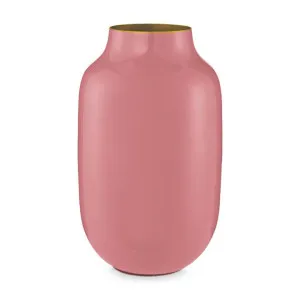 PIP Studio Metal Old Pink 14cm Oval Vase by null, a Vases & Jars for sale on Style Sourcebook