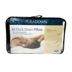 Puradown 80% Duck Down Chamber Pillow by null, a Pillows for sale on Style Sourcebook