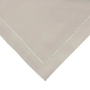 RANS Elegant Hemstitch Oatmeal Napkin by null, a Napkins for sale on Style Sourcebook