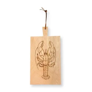 PIP Studio Lobster Bleached Mango Wood Natural Rectangular Tray by null, a Trays for sale on Style Sourcebook