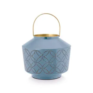 PIP Studio Light Blue Enamelled Lantern by null, a Lanterns for sale on Style Sourcebook