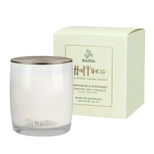 Urban Rituelle Happiness Lemongrass & Mandarin Candle by null, a Candles for sale on Style Sourcebook