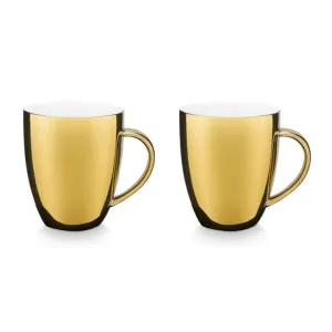VTWonen Gold 250ml Mugs with Ear Set of 2 by null, a Cups & Mugs for sale on Style Sourcebook