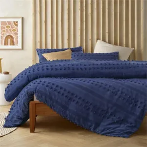 Vintage Design Sans Souci Bijou Blue Quilt Cover Set by null, a Quilt Covers for sale on Style Sourcebook