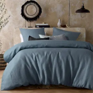 Vintage Design Hemp Eucalyptus Quilt Cover Set by null, a Quilt Covers for sale on Style Sourcebook