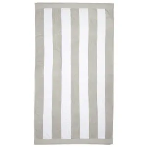 Bambury Classic Stripe Pebble Beach Towel by null, a Outdoor Accessories for sale on Style Sourcebook
