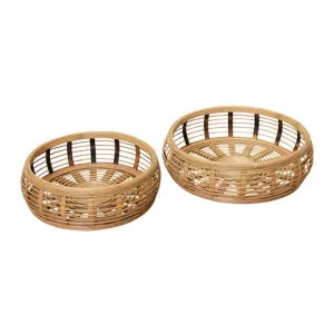 J. Elliot Elsie Natural Trays Set of 2 by null, a Trays for sale on Style Sourcebook