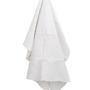 Classic Quilts Antique White Throw by null, a Throws for sale on Style Sourcebook