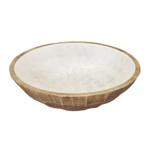 J.Elliot Como Pearl Natural Salad Bowl by null, a Salad Bowls & Servers for sale on Style Sourcebook