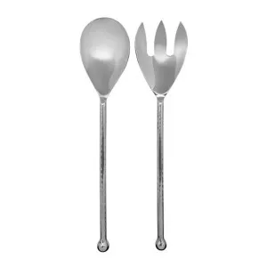 J.Elliot Olga Silver Salad Servers by null, a Knives for sale on Style Sourcebook